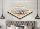 Retro Shenandoah National Park Travel Poster Canvas Texture Print, Travel Decor, Midcentury Modern Decor Virginia Landscape