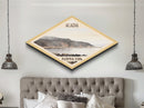 Acadia National Park Diamond Shaped Adventure Poster Wall Art Art Print, Canvas Wall Art, Travel Gift, Maine Landscape