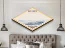 Bryce Canyon National Park Travel Poster Canvas Texture Print, Travel Decor, Midcentury Modern Retro Decor Utah Landscape