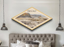 Cuyahoga Valley National Park Diamond Shaped Adventure Poster Canvas Art Print, Canvas Wall Art, Travel Present, Ohio Landscape