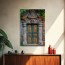 Change223 Colorful Indian Architecture Canvas Print, Traditional Art if India, Photography Print, Indian Wall Art, Living Room Decor