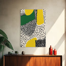 Retro Shopping Mall Wall Art Canvas Print, 1990s Inspired Abstract Art, Mall Art For Living Room Or Bed Room