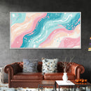 Retro 90s Style Wall Art, Bedroom Wall Decor, Aesthetic Decor, Vaporwave Wall Art, Pastel Shades Painting