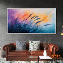 Wheat Field Painting, Landscape Artwork, Rustic Decor, Wabi Sabi Art, Framed Canvas Print, Fall Inspired Art, Earthy Tones Art