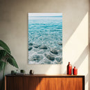 Tranquil Ocean, Coastal Decor, Seascape Painting, Coastal Landscape Art, Nautical Wall Art, Blue and Green Wall Art, Canvas Print