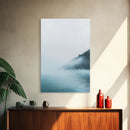 Misty Waters, Lake Tahoe Art, Moody Art, Coastal Landscape, Nautical Wall Art, Wabi Sabi Art, Minimalist Art, Canvas Print