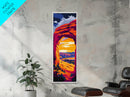 Desert Arch, Red Rock, Southwest Landscape, Framed Canvas Print, Canyon Artwork, Warm Tones, Nature Wall Art, Rustic Home Decor