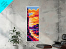 Grand Canyon, River View, Sunset Painting, Canvas Print, Western Landscape, Earthy Tones, Living Room Art, Southwest Home Aesthetic