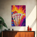 Poker Cards, Casino Vibes, Framed Canvas Print, Gambling Wall Art, Man Cave Decor, Vegas Aesthetic, Bold Home Art, Lucky Poker Decor