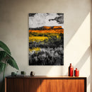 Desert, Canyon Landscape, Western Wall Art, Canvas Print, Rustic Home, Earthy Tones, Living Room Decor, Southwest Aesthetic