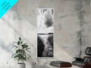 Marsh Trail, Nature Path, Quiet Wetland Scene, Canvas Print, Entryway Wall Art, Rustic Decor, Neutral Color Palette, Modern Nature Style