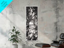 Tree Shadows, Woodland Light, Forest Stroll, Peaceful Canopy, Dappled Light Canvas Print, Cozy Living Room Wall Art, Autumn Decor