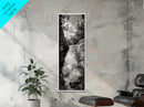 Mountain Stream, Flowing Water, Canyon Trail, Canvas Print, Nature Adventure Art, Rustic Cabin Decor, Bathroom Wall Accent, Entryway Accent