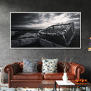 Lobster Trap, Coastal Texture, Rustic Fishing, Ocean Mood, Framed Canvas Print, Nautical Wall Art, Rustic Beach Decor, Man Cave Art