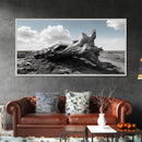 Weathered Stump, Desert Roots, Rugged Nature, Textured Wall Art, Canvas Print, Masculine Office Decor, Western Wall Accent, Rustic Charm