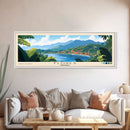 Flores, Indonesia Panoramic Beach Print, Vacation Gift, Indonesia Wall Art, Beach Painting, Beach Decor, Beach Painting