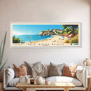 Sile Aqua Beach, Turkey Panoramic Print, Vacation Gift, Turkey Wall Art, Vacation Wall Art, Vacatation Memories, Beach Decor, Beach Or Lakehouse Art