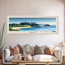 Tiritiri Matangi Island, New Zealand Panoramic Print, Vacation Gift, New Zealand Wall Art, Beach Painting, Beach Decor, Beach Or Lakehouse Art