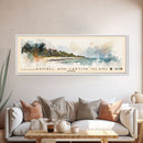 Sanibel and Captiva Island, Florida Watercolor Beach Print, Vacation Gift, Florida Wall Art, Beach Painting, Beach Decor, Beach Painting