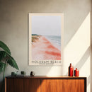 Holkham Beach, United Kingdom Watercolor Beach Print, Vacation Gift, United Kingdom Wall Art, Beach Painting, Beach Decor, Beach Painting