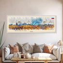 Bryansk Russia Travel Print Wall Art, Panoramic City Art, Travel Art, Wall Decor, Vacation Gift, Framed Canvas Print Or Metal Art