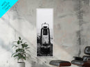 Weathered Lantern, Coastal Art, Canvas Print, nautical wall art, seascape painting, coastal decor, moody art, rustic wall art, guest room art
