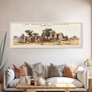 The Ruins of Loropéni Wall Art Travel Poster Print, Gift For Travel Lover, Vacation Gift, COUNTRY Wall Art, Home Decor, Original Art
