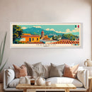 Irapuato, Mexico Panoramic Canvas Print, Irapuato, Mexico Painting, Mexico Art, Irapuato Travel Poster, Travel Art, Housewarming Gift