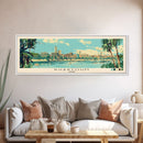 Khartoum,  Sudan Panoramic Canvas Print, Khartoum,  Sudan Painting,  Sudan Art, Khartoum Travel Poster, Travel Art, Living Room Painting