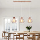 DecorBites™ Iron Frame Pendant Chandelier for Modern Indoor Lighting
