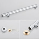 DecorBites™ 10" Square Rainfall Shower Head Set with Stainless Steel Hose