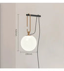 DecorBites™ Glass Ball Pendant Light for Bedroom Bar Cafe Decor - Multi-Light Post-Modern Glass Lighting