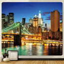 DecorBites™ City View Tapestry: Bohemian Psychedelic Wall Hanging for Home Decor