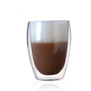 DecorBites™ Double Wall Glass Cup - Versatile Drinkware for Parties