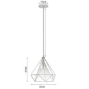 DecorBites™ Industrial Pendant Lights: Modern LED Hanging Lamps for Home Living Room Kitchen Decor