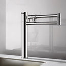 DecorBites™ 360 Degree Chrome Foldable Kitchen Faucet Hot Cold Sink Mixer, Brass Deck Mounted