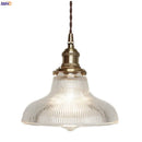 DecorBites™ Glass Copper Pendant Light: Modern Nordic Style Hanging Lamp for Kitchen, Dining, and Living Room