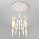 DecorBites™ LED Chandelier: Stunning Loft Living Room Bedroom Kitchen Ceiling Light, Long Hanging Fixture
