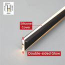 DecorBites™ LED Cabinet Layer Lamp: Ultra-Thin Aluminum Profiles, Up Down Backlight, 18mm Board.