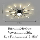 DecorBites™ LED Acrylic Ceiling Light Fixture for Bedroom Hall Living Room Kids, Modern Luster