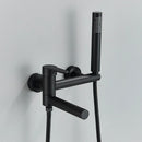 DecorBites™ Gold Bathtub Faucet with Swivel Tub Spout & Full Shower Set.