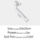 DecorBites™ LED Adjustable Angle Spotlight Ceiling Lights for Background Wall and Aisle