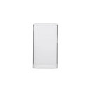 DecorBites™ 370ml Transparent Glass Square Tea Milk Cup - Temperature Resistant Juice Cup