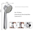 DecorBites™ High Pressure Shower Head Water Saving Massage Nozzle Handheld Shower Head