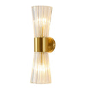 DecorBites™ Crystal Wall Sconce: Modern Home Indoor Lighting for Living Room, Staircase & Hallway