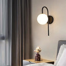 DecorBites™ Glass Gold LED Wall Lamp for Chic Indoor Lighting