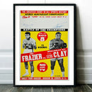 DecorBites™ Boxing Photo Print - Croke Park Fight Poster Wall Art - Dublin, 1972