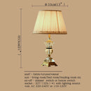 DecorBites™ Crystal Table Lamps - Modern Luxury Desk Lights for Home and Hospitality