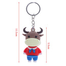 1PCS Creative Coffee Keychain Portable Coffee Machine Pitcher Keyring Coffee Handle Keyring Portable Coffeeware Accessories Gift