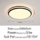 DecorBites™ LED Ceiling Lamps: Modern Dimmable Lights for Living Room, Dining Room, Bedroom